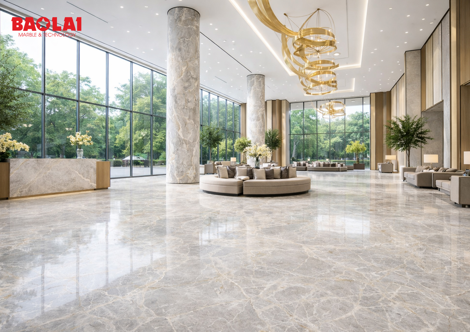 Đá cẩm thạch Iceberg – Ngôn ngữ của sự tinh tế