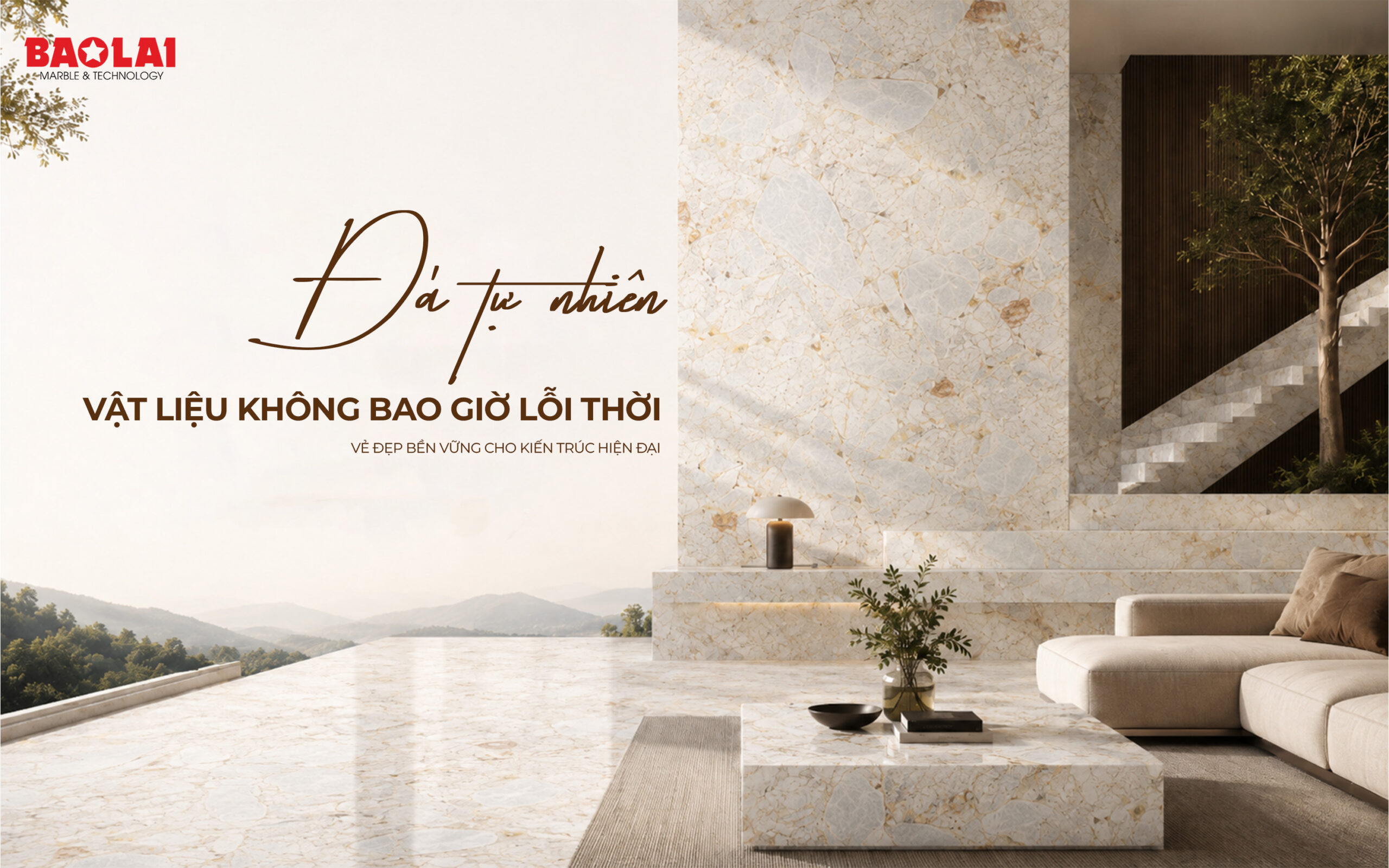 Đá tự nhiên – vật liệu không bao giờ lỗi thời